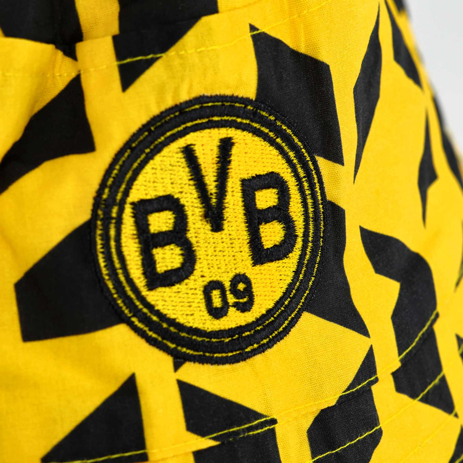 Detailansicht des Retro-BVB-Emblems