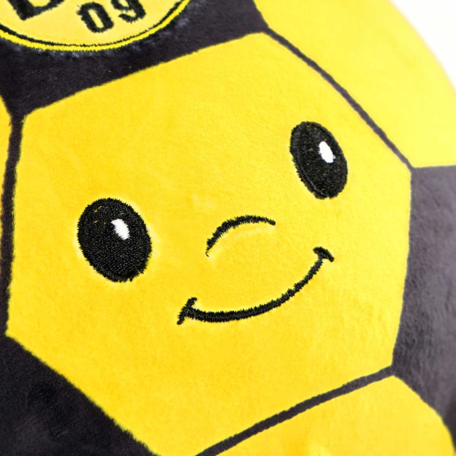 Detailaufnahme des Gesichts.