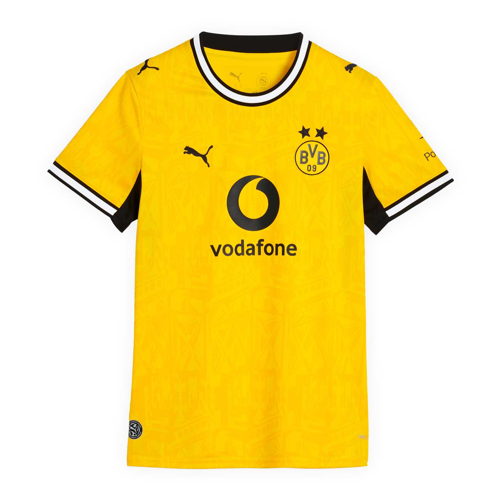 Vorderansicht des BVB-Heimtrikots 26/27.