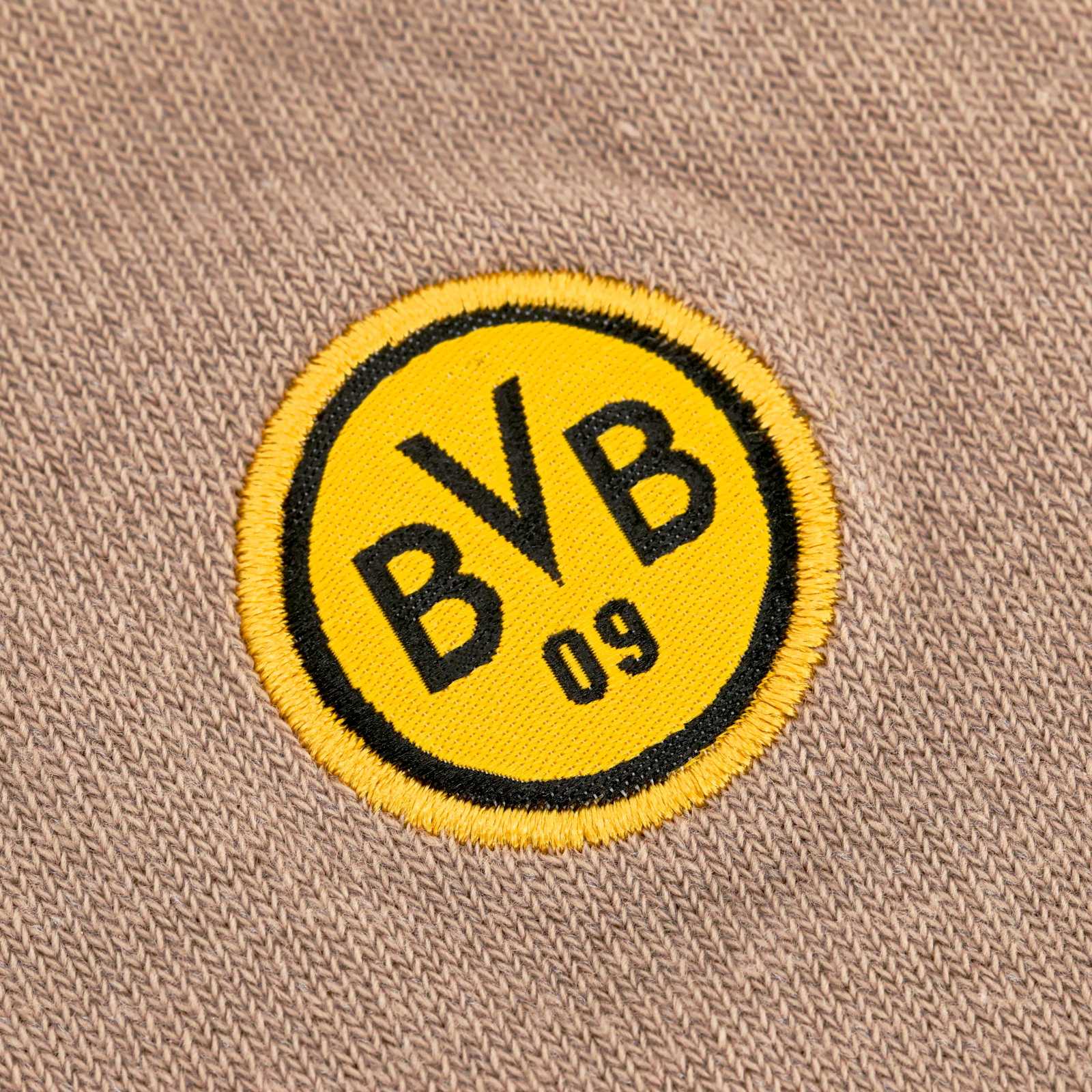 Detailansicht des BVB-Retro-Logos